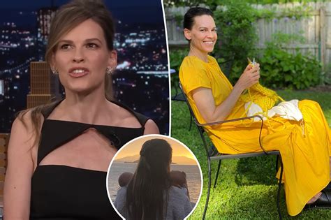 hilary swank topless|Hilary Swank stripped down for nude shoot before twins birth